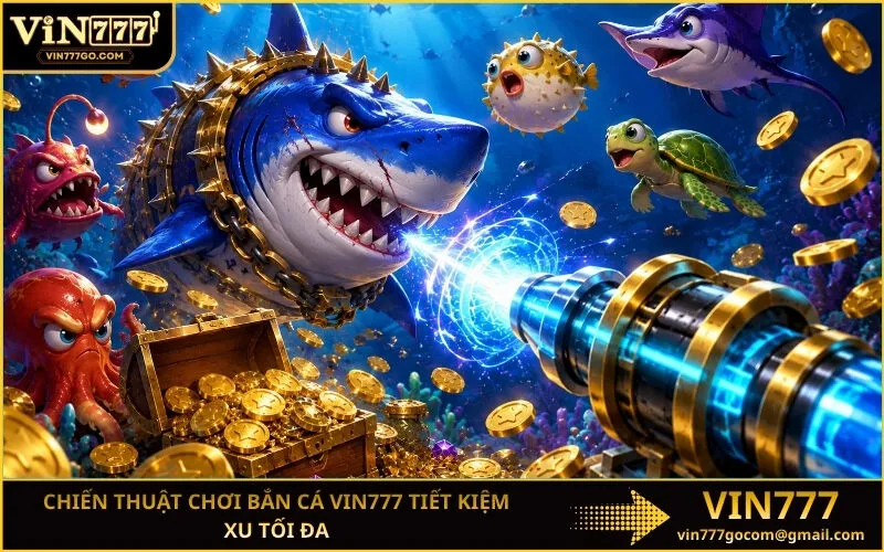 Chiến Thuật Chơi Bắn Cá Vin777 Tiết Kiệm Xu Tối Đa