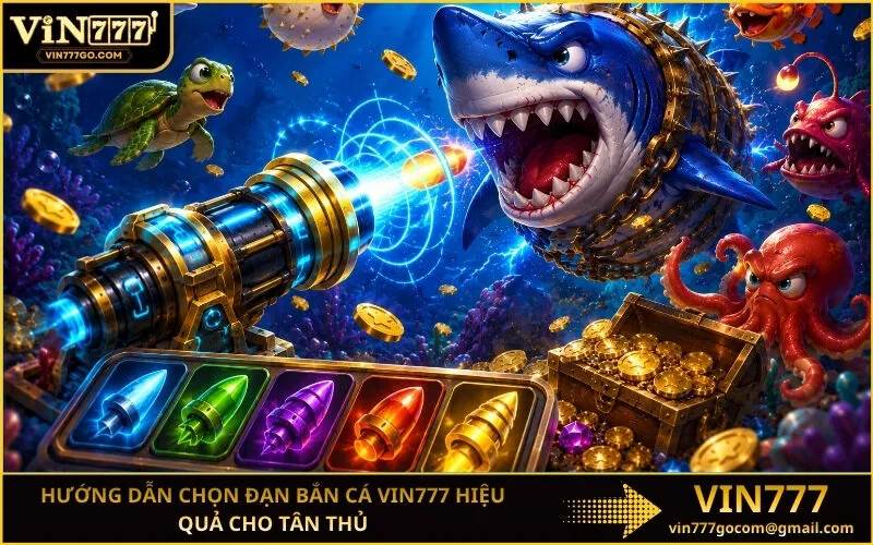 Hướng Dẫn Chọn Đạn Bắn Cá Vin777 Hiệu Quả Cho Tân Thủ