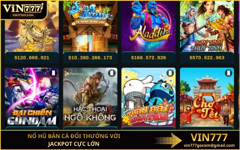 Nổ Hũ Bắn Cá Đổi Thưởng Với Jackpot Cực Lớn