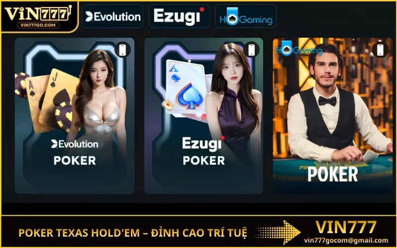 Poker Texas Hold'em Đỉnh Cao Trí Tuệ